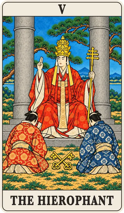 浮世絵の法王