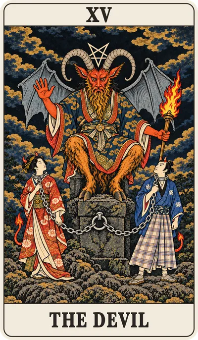 浮世絵の悪魔