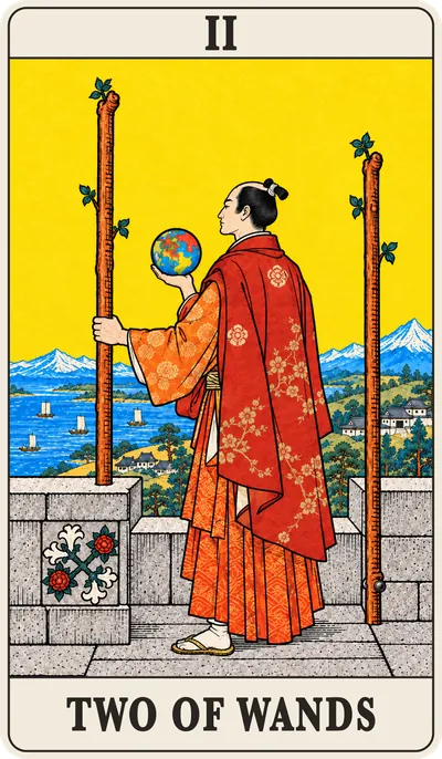 浮世絵のワンドの 2