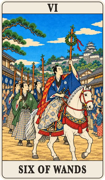 浮世絵のワンドの 6