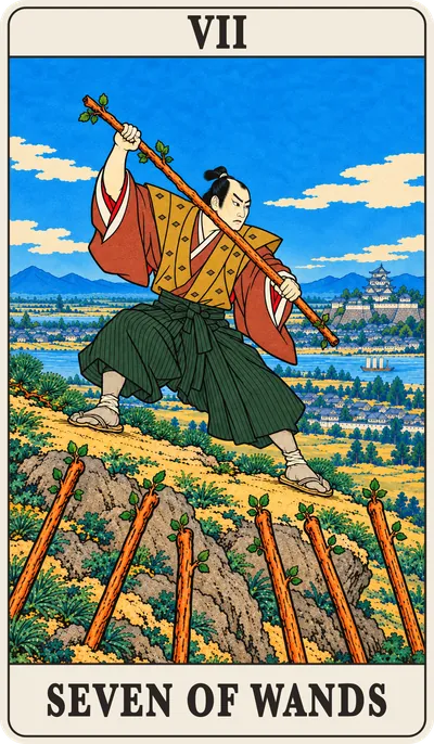 浮世絵のワンドの 7