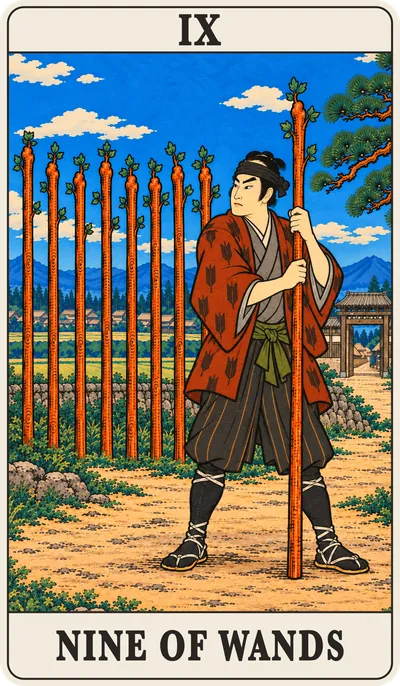 浮世絵のワンドの 9